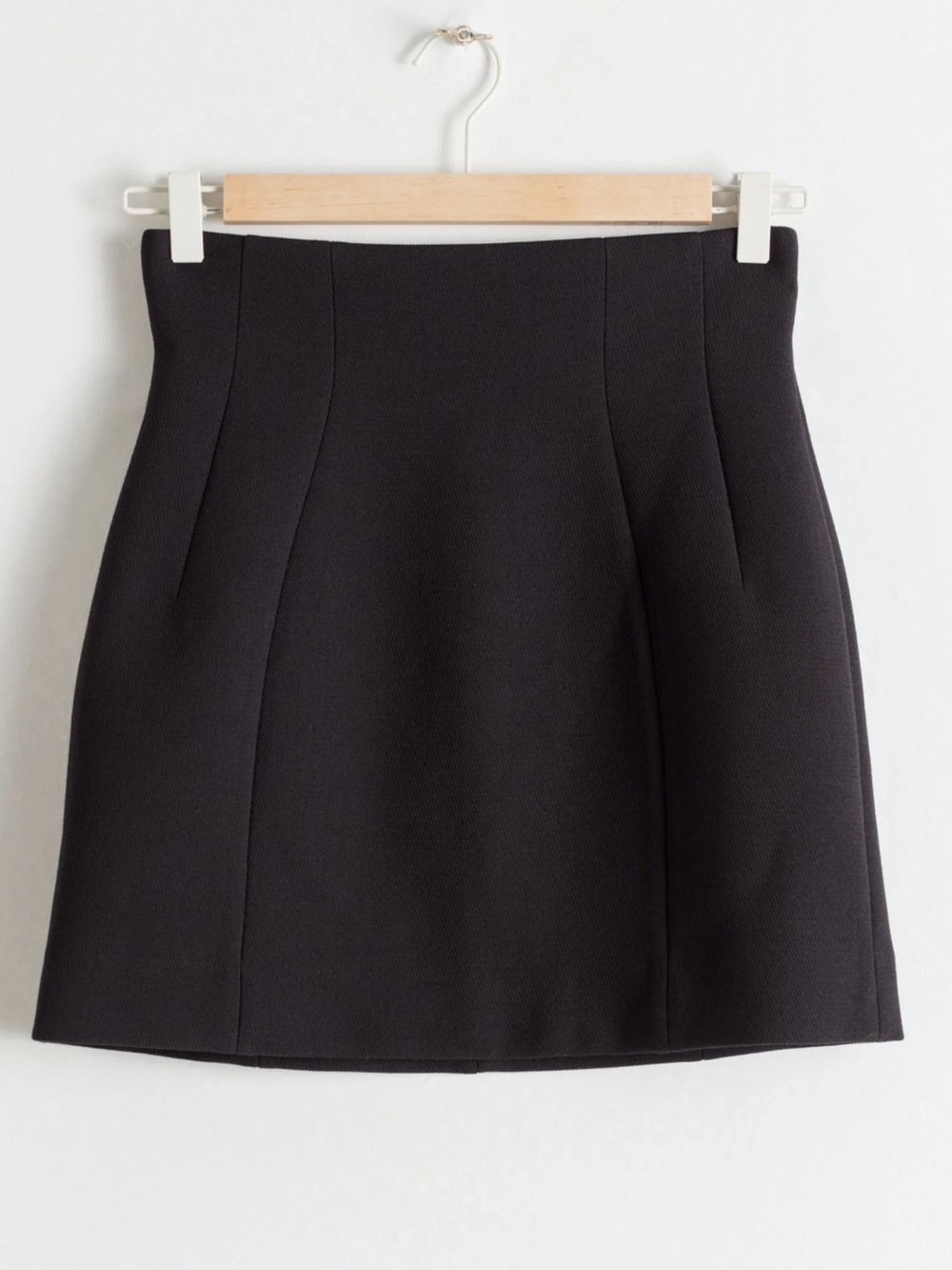 Classic Black A-Line Skirt - Women's